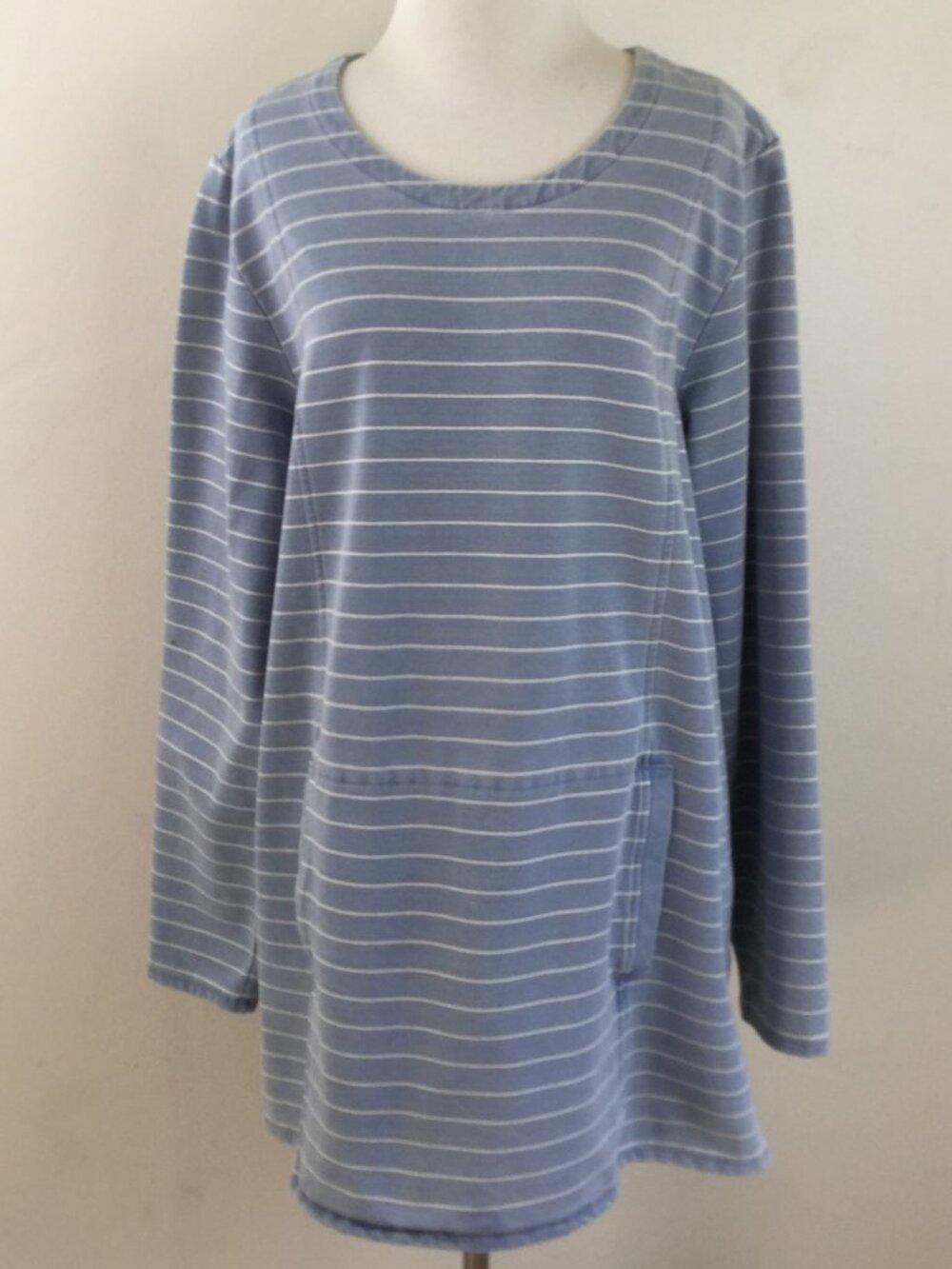 Pure Jill Indigo Tunic Top l